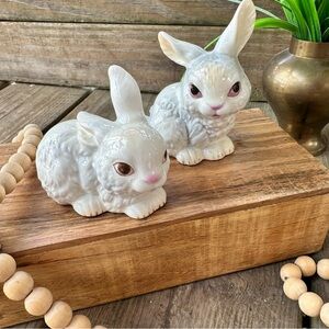 Vintage Goebel White Bunny Rabbit Figurine West Germany